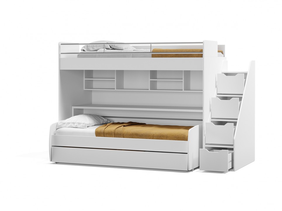 Eco Bel Mondo Twin Over Twin XL Bunk Bed Set