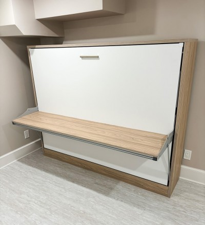 Spazio - Full Size Wall Bed with Desk